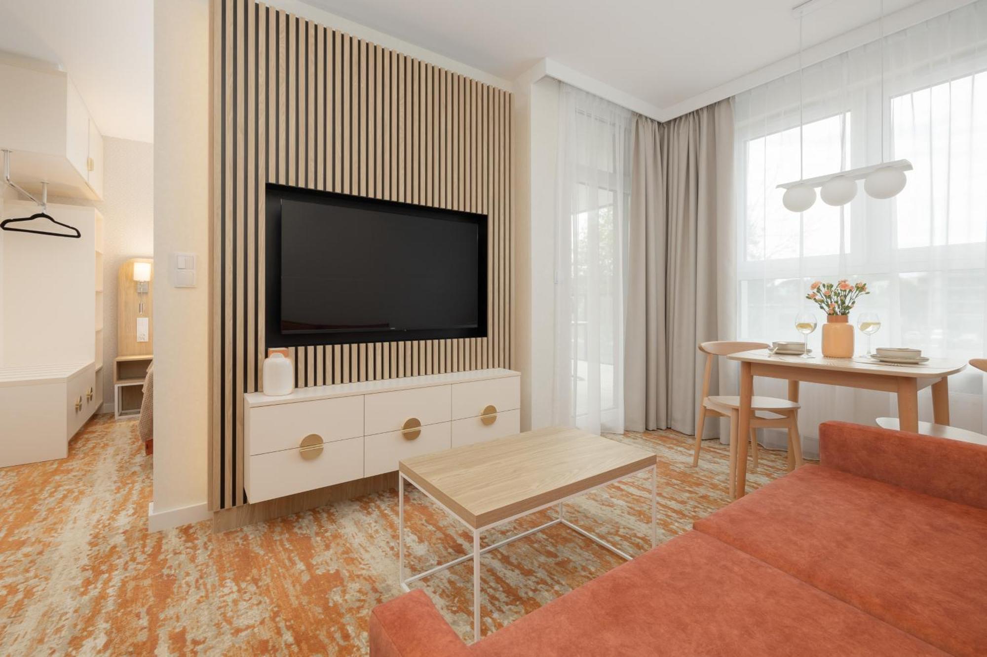 Sun & Beach Apartments Bel Mare With Parking By Noclegi Renters Мендзыздрое Экстерьер фото