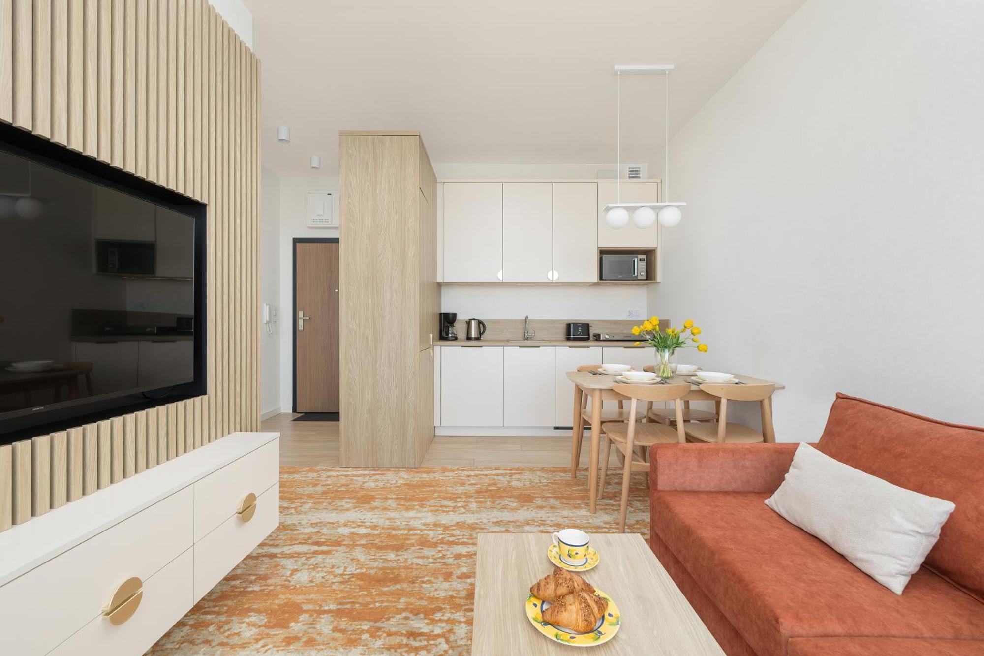 Sun & Beach Apartments Bel Mare With Parking By Noclegi Renters Мендзыздрое Экстерьер фото