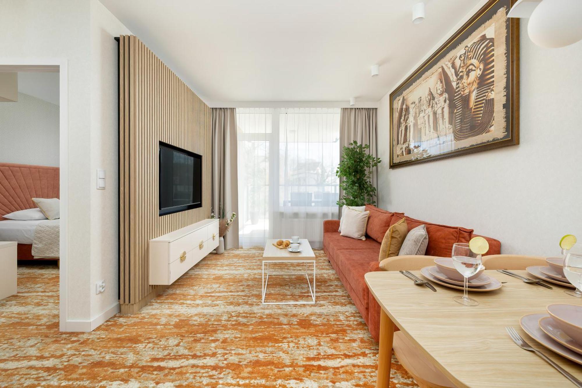 Sun & Beach Apartments Bel Mare With Parking By Noclegi Renters Мендзыздрое Экстерьер фото